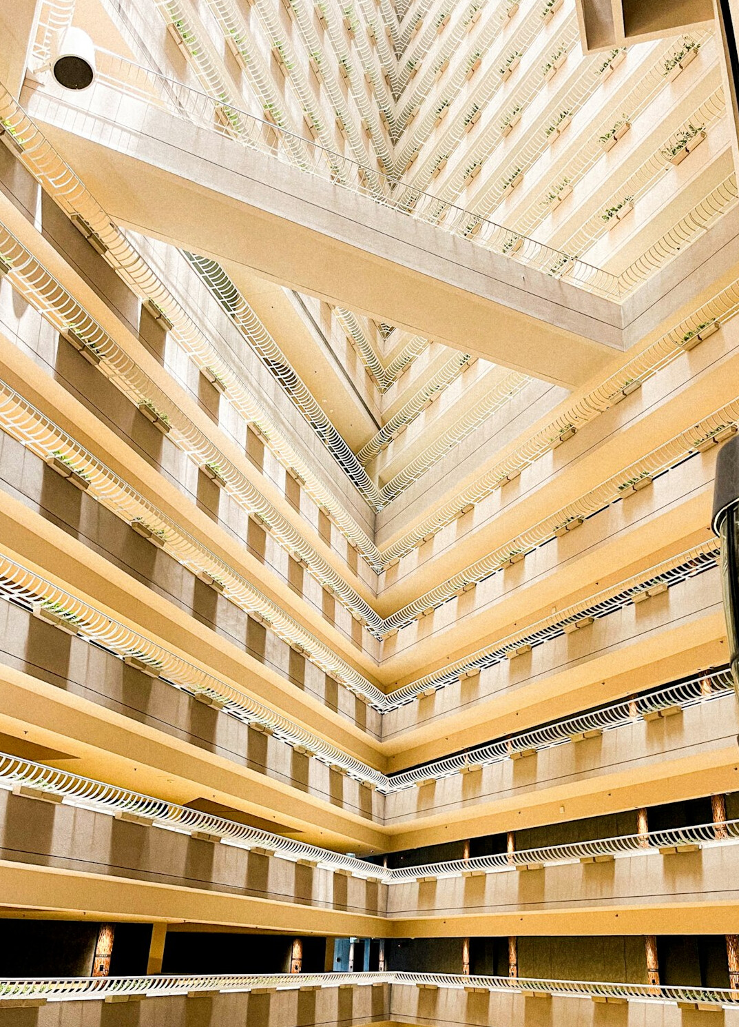 Tall wooden shelves with archive boxes in a historic German city archive