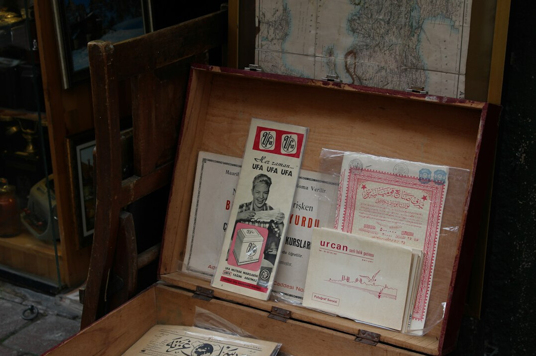 vintage police documents